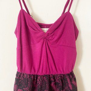 UO Silence + Noise Knotted Mini Dress